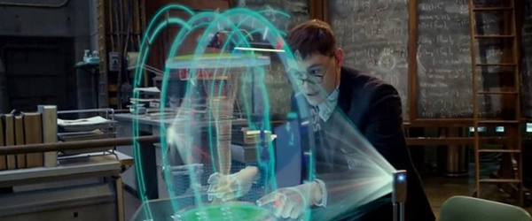 全息投影技術，互動多媒體展示