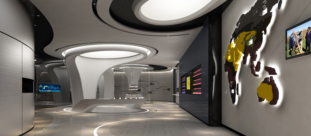 多媒體交互設(shè)計，展廳設(shè)計