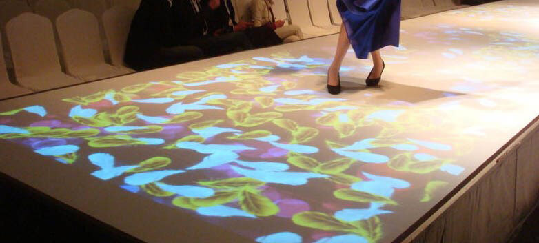 地面互動投影，互動多媒體展項