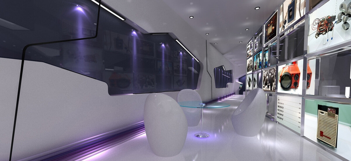 經(jīng)濟(jì)展廳，人文展廳