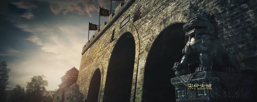 建筑動(dòng)畫，古城復(fù)原動(dòng)畫，古城復(fù)原動(dòng)畫