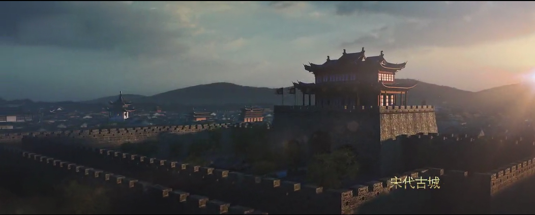 建筑動(dòng)畫，古城復(fù)原動(dòng)畫，古城復(fù)原動(dòng)畫