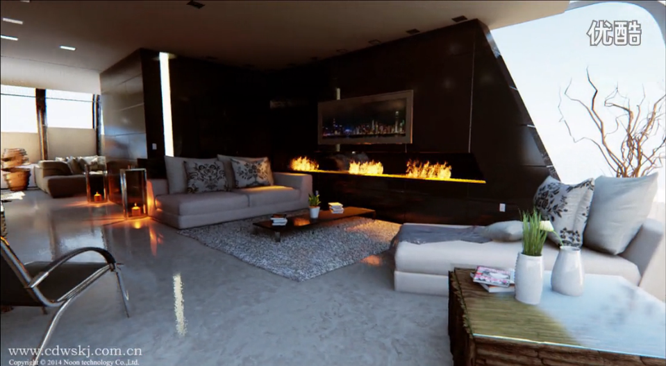 建筑動(dòng)畫，虛擬看房